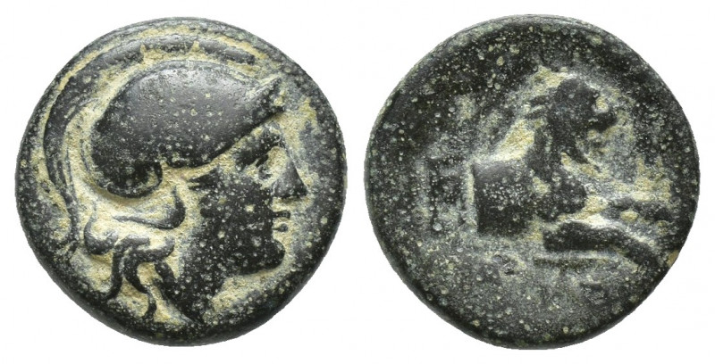 Kings of Thrace. Lysimacheia. Macedonian. Lysimachos 305-281 BC. Bronze Æ (14 mm...