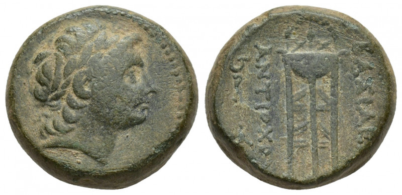 SELEUKID EMPIRE. Antiochos III 'the Great'. 222-187 BC. Æ (22mm, 16.6 g). Probab...