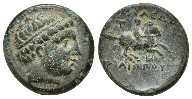 KINGS OF MACEDON. Philipp III Arrhidaios (323-317). Ae. (19mm, 5.5 g) Milet. Obv...