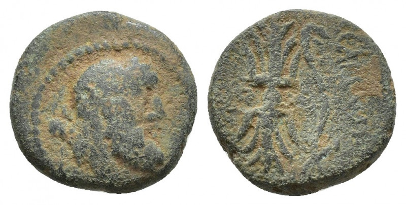 PISIDIA, Selge. Circa 2nd-1st Century BC. Æ (12mm, 2.3 g). Laureate head of Hera...
