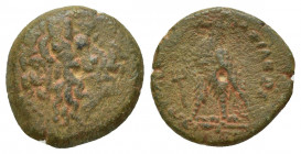 PTOLEMAIC KINGS OF EGYPT. Ptolemy III Euergetes (246-221 BC). Ae. (14.8mm, 2.3 g) Alexandria. Obv: Head of Zeus-Ammon right, wearing tainia. Rev: ΠΤΟΛ...