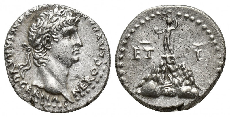 CAPPADOCIA. Caesaraea-Eusebia. Nero, 54-68. Drachm (Silver, 17.5mm, 3.5 g), RY 1...