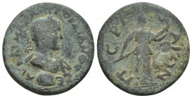 PAMPHYLIA. Perge. Gordian III, 238-244. AE ( 27mm, 10.3 g) Obverse: ΑΥ ΚΑΙ ΜΑΡ ΑΝΤ ΓΟΡΔΙΑΝΟϹ ϹƐ; laureate, draped and cuirassed bust of Gordian III, r...