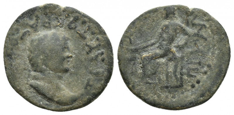 PHRYGIA. Prymnessus. Titus (79-81). Ae. (19mm, 3.7 g) Obv: TI AYTOKPATOPA KAICAP...