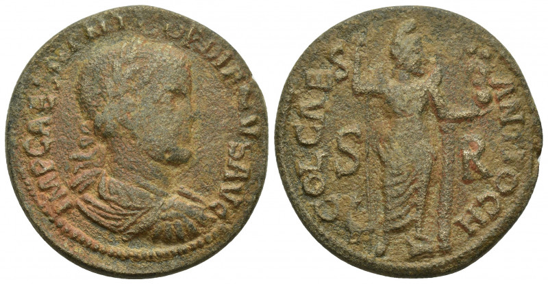 PISIDIA. Antiochia. Gordian III, 238-244. 'Sestertius' (Orichalcum, 33 mm, 24 g)...