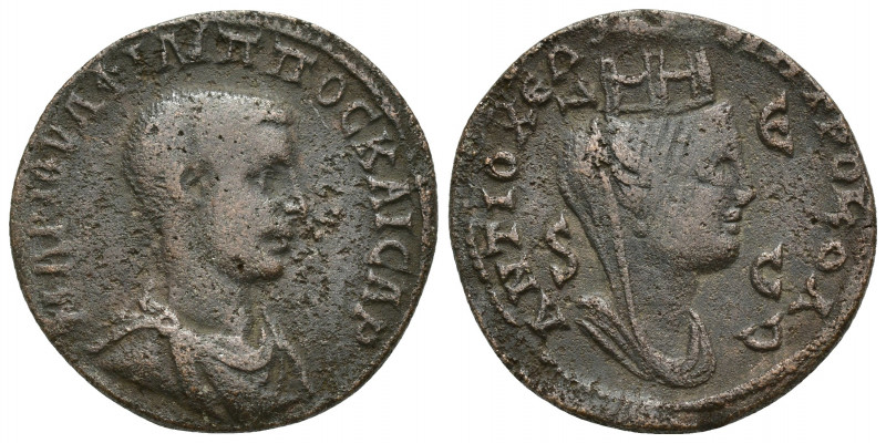 SYRIA, Seleucis and Pieria. Antioch. Philip II, as Caesar. 244-247 AD. Æ (29mm, ...