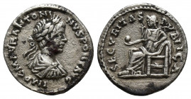 Caracalla, 198-217. Denarius (Silver, 18mm, 2.8 g), Laodicea, 198. IMP C M AVR ANTONINVS PONT AVG Laureate, draped and cuirassed bust of Caracalla to ...