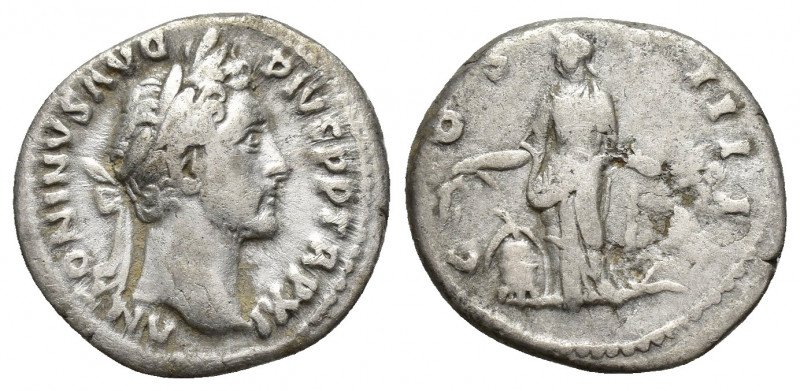 Antoninus Pius; 138-161 AD, Rome, 149-50 AD, Denarius, (17.8mm, 3.2 g) Obv: ANTO...