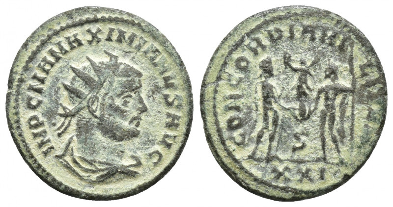 Maximianus Antoninianus, Heraclea Maximianus (286-305 AD). AE (22mm, 3.4 g), Her...