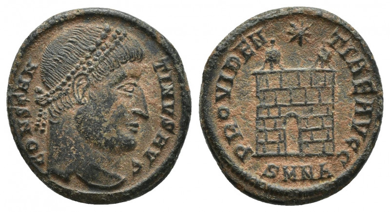 Constantine I. Reduced Follis, AD 307/10-337. Nicomedia, AD 324/5. (18mm, 2.9 g)...