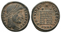 Constantine I. Reduced Follis, AD 307/10-337. Nicomedia, AD 324/5. (18mm, 2.9 g) CONSTAN-TINVS AVG, laureate head of Constantine I right. Reverse: PRO...