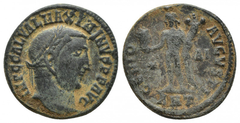 Maximinus II Daza. A.D. 309-313. Æ follis (20mm, 4.8 g). Antioch, A.D. 312. IMP ...