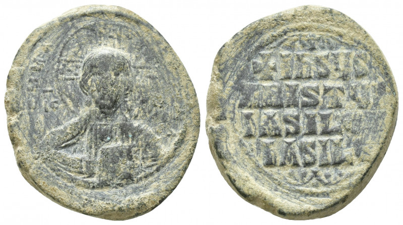 Basil II Bulgaroktonos, joint reign with Constantine VIII. 976-1025. AE follis (...