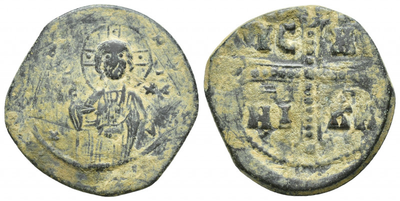 Michael IV the Paphlagonian AD 1034-1041. Constantinople Anonymous Follis Æ. Cla...