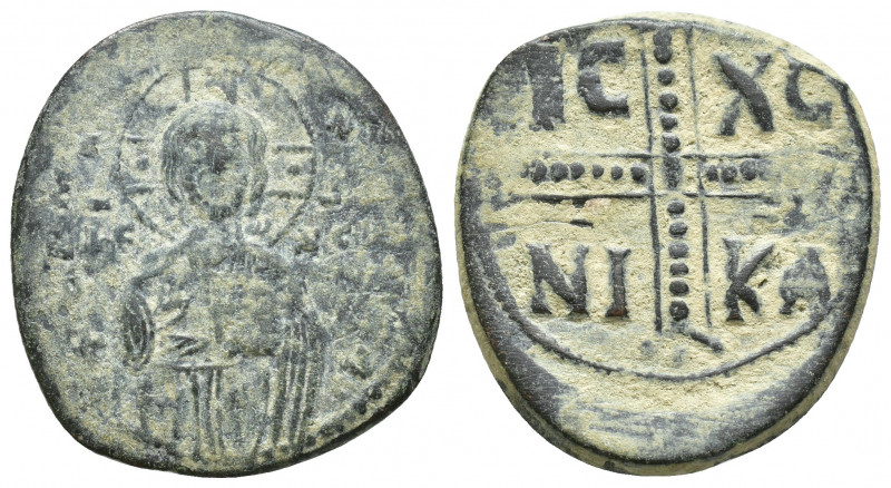 Michael IV the Paphlagonian AD 1034-1041. Constantinople Anonymous Follis Æ. Cla...