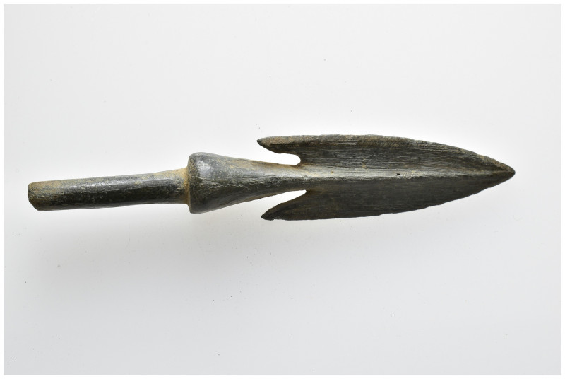 Ancient bronze arrowhead roman or greek. (71mm, 11.3 g) SOLD AS SEEN, NO RETURN!