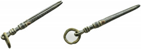 Bronze surgical tweezers, Roman period. (6.4mm, 8.6 g) SOLD AS SEEN, NO RETURN!