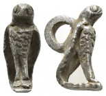 Roman Silver Eagle Pendant. (16mm, 3.2 g) SOLD AS SEEN, NO RETURN!