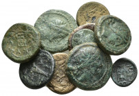 Ancient coins mixed lot 10 pieces SOLD AS SEEN NO RETURNS.
