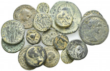Ancient coins mixed lot 17 pieces SOLD AS SEEN NO RETURNS.