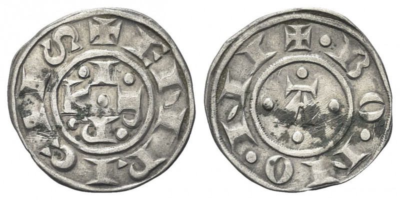 BOLOGNA
Repubblica, monetazione a nome di Enrico VI Imperatore, 1191-1336.
Bol...