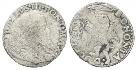 BOLOGNA
Paolo III (Alessandro Farnese), 1534-1549.
Bolognino.
Ag gr. 1,74
Dr. PAVLVS III PONT MAX. Busto a d., con piviale decorato. 
Rv. BONONIA...