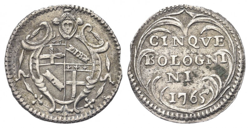 BOLOGNA
Clemente XIII (Carlo della Torre di Rezzonico), 1758-1769. 
Carlino da...
