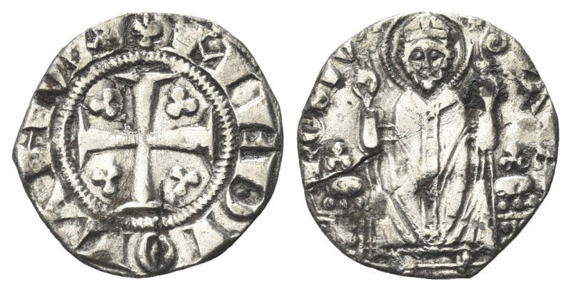 MILANO
Repubblica, 1250-1310. 
Ambrosino piccolo.
Ag gr. 1,56
Dr. (trifoglio...