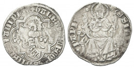 PAVIA
Galeazzo II Visconti, 1359-1378.
Pegione.
Ag gr. 2,45
Dr. GALEAZ VICECOMES D MEDIOLANI PP 3C. Scudo inclinato sormontato da elmo col cimiero...
