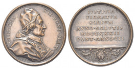 ROMA
Clemente XII (Lorenzo Corsini), 1730-1740. 
Medaglia 1732 a. III opus sconosciuto.
Æ gr. 43,18 mm 44,0
Dr. CLEMENS - XII PONT MAX. Busto con ...