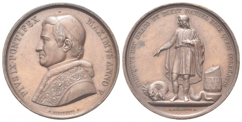 ROMA
Pio IX (Giovanni Maria Mastai Ferretti), 1846-1878.
Medaglia 1850 a. V op...