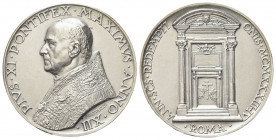 ROMA
Pio XI (Achille Ratti), 1929-1939.
Medaglia 1933 a. XII opus A. Mistruzzi.
Ag gr. 36,16 mm. 43,5
Dr. PIVS XI PONTIFEX MAXIMVS ANNO XII. Busto...
