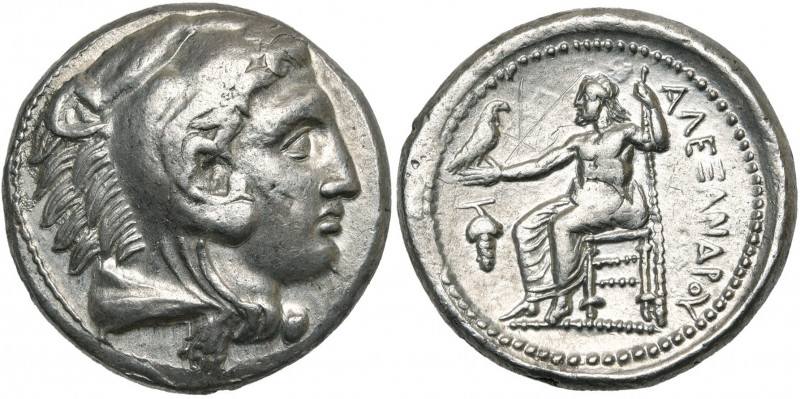 ROYAUME DE MACEDOINE, Alexandre III le Grand (336-323), AR tétradrachme, 336-323...