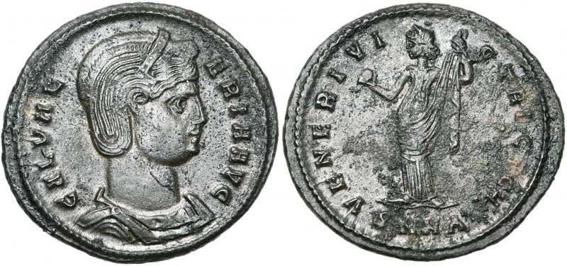 GALERIA VALERIA, femme de Maximien Galère, AE follis, 308-310, Nicomédie. D/ GAL...