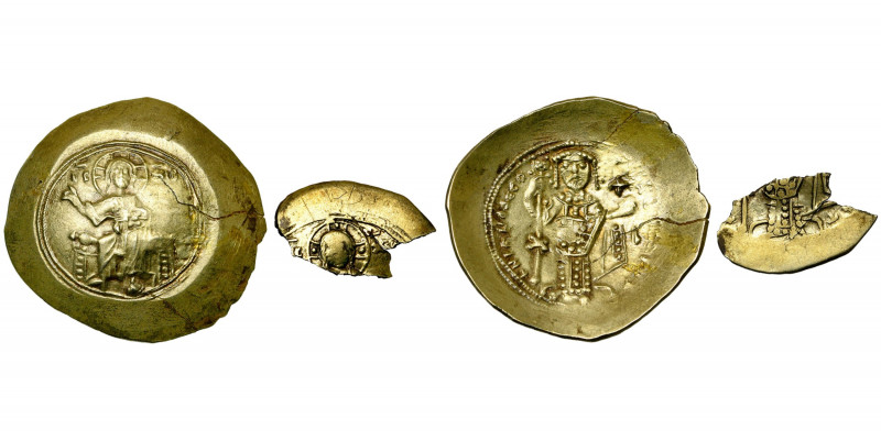 Nicéphore III Botaniates (1078-1081), histamenon d''électrum, Constantinople. D/...