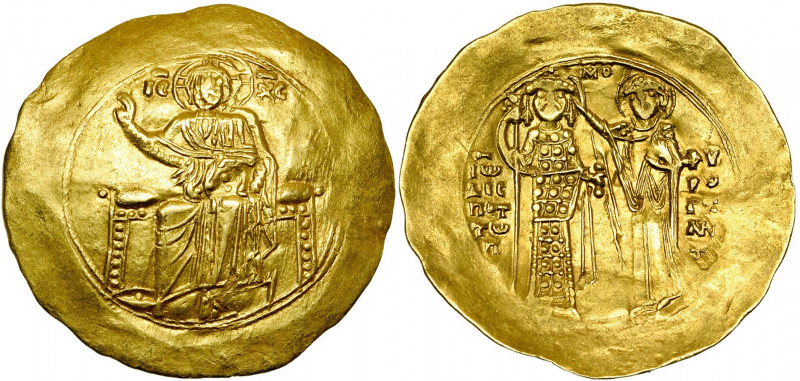 Jean II Comnène (1118-1143), AV hyperpère, 1122-1137 (?), Constantinople. 2e émi...