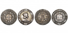 FRANCE, Royaume, Louis IX (1226-1270), AR gros tournois, 1266-1270. D/ + LVDOVICVS REX en légende intérieure (X cantonné de quatre points). Croix patt...