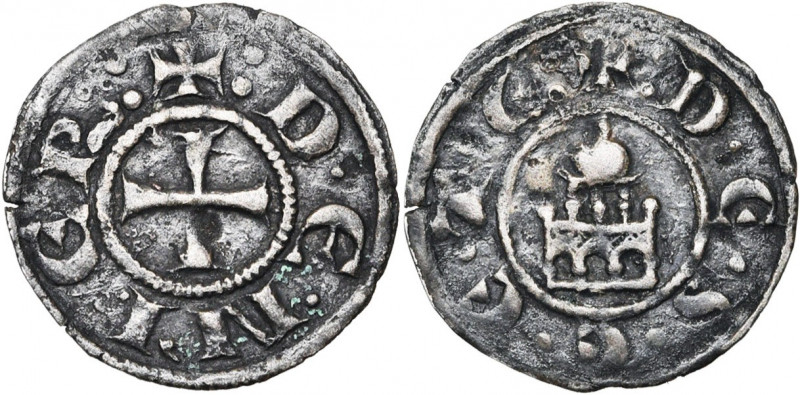 ROYAUME DE JERUSALEM, SEIGNEURIE DE SIDON, Balian Grenier (1202-1240), billon de...