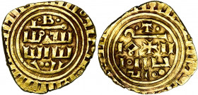 COMTE DE TRIPOLI, Bohémond V (1233-1251) ou Bohémond VI (1251-1275), AV besant, après 1250. Série à la croix. B-T au droit et au revers (Bohémond - Tr...