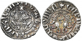 ARMENIE, Royaume, Levon Ier (1199-1226), AR tram. R/ Etoile en début de légende. Bed. 541; Metcalf, RBN (1972), Ib/D2. 3,00g.
Très Beau à Superbe