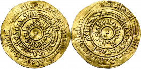 FATIMID, al-Mustansir (AD 1036-1094/AH 427-487) AV dinar, AH 473, al-Iskandariya. Nicol 1678; Album 719A. 4,29g Light mount traces.
Very Fine