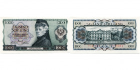 AUTRICHE, 1000 Schilling, 1.7.1966 (1970). Pick 147.
Neuf