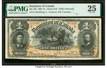 Canada Dominion of Canada $1 31.3.1898 DC-13b PMG Very Fine 25. Minor rust is noted on this example. 

HID09801242017

© 2022 Heritage Auctions | All ...