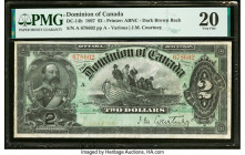 Canada Dominion of Canada $2 2.7.1897 DC-14b PMG Very Fine 20. 

HID09801242017

© 2022 Heritage Auctions | All Rights Reserved