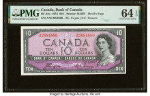 Canada Bank of Canada $10 1954 BC-32a "Devil's Face" PMG Choice Uncirculated 64 EPQ. 

HID09801242017

© 2022 Heritage Auctions | All Rights Reserved