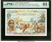 Central African Republic Banque des Etats de l'Afrique Centrale 5000 Francs 1.1.1980 Pick 11 PMG Choice Uncirculated 64 EPQ. 

HID09801242017

© 2022 ...