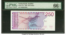 Netherlands Antilles Bank van de Nederlandse Antillen 250 Gulden 31.3.1986 Pick 27a PMG Gem Uncirculated 66 EPQ. 

HID09801242017

© 2022 Heritage Auc...