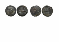 Carthage Lot de deux. AE 18,8 g., 30,2 mm et 17,76 g., 30,2 mm TB