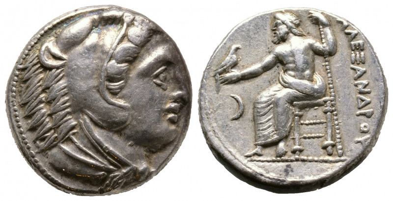 Macedonia, Alexandre III le Grand (336-323) BC. Tetradrachm, AG 17,18 g., 25,2 m...