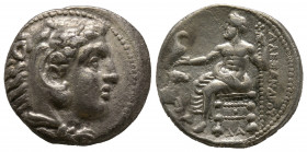 Macedonia, Alexandre III le Grand (336-323) BC. Tetradrachm, AG 16,95 g., 25 mm TTB Sear 6718 TTB+